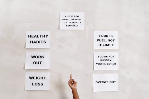 Inspiring quotes promoting a healthy lifestyle and fitness motivation.